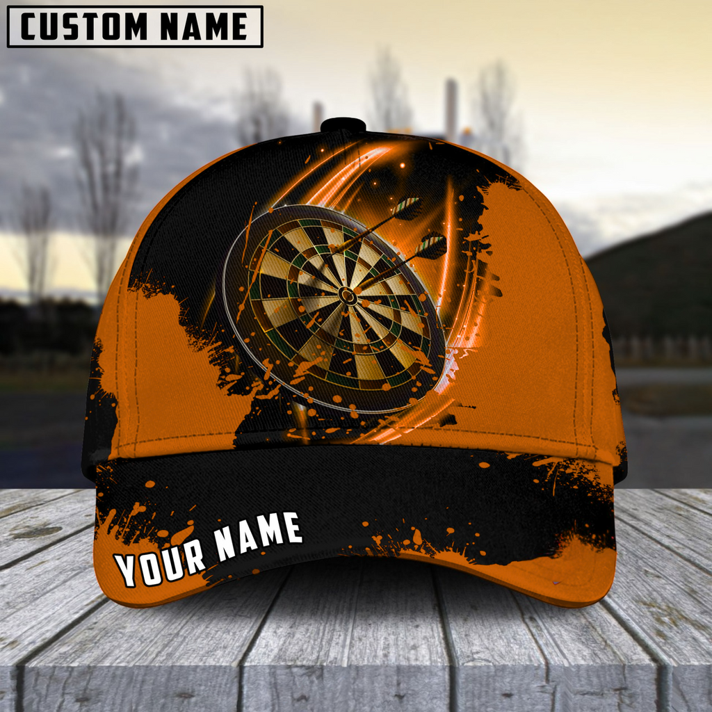 BlueJose Darts Fire Personalized Name Cap (7 Colors)