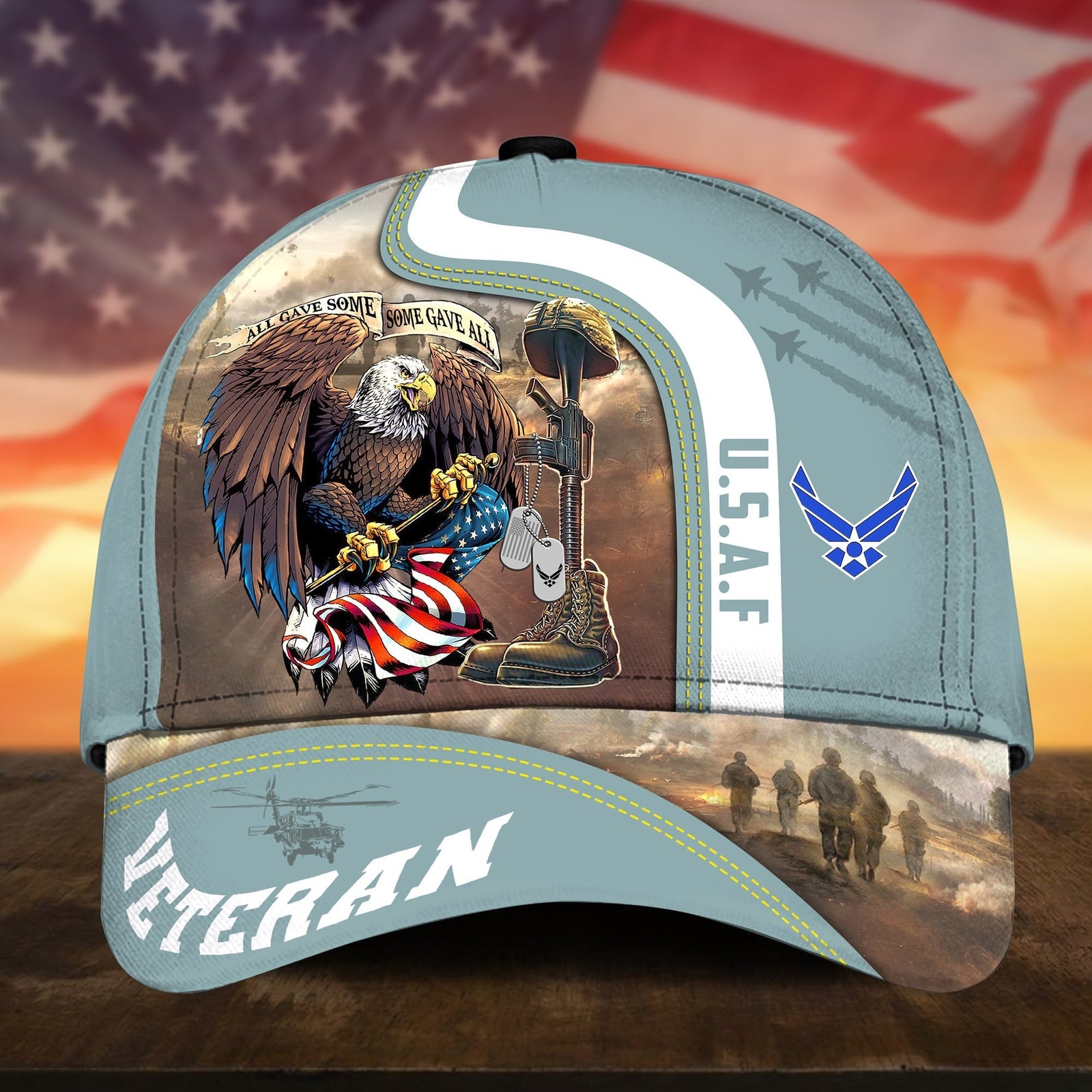 BlueJose Premium All Gave Some Some Gave All US Veteran Cap