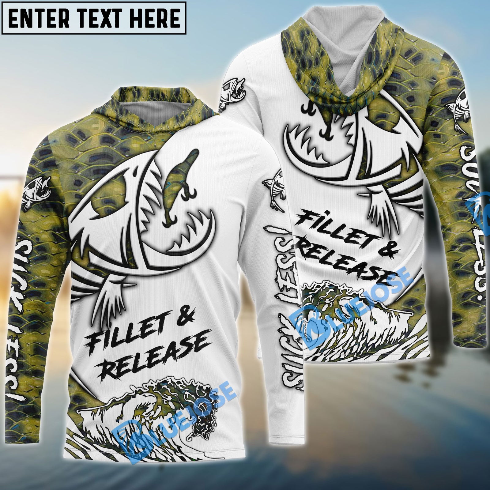 BlueJose Fishing Shirt For Todd Martin