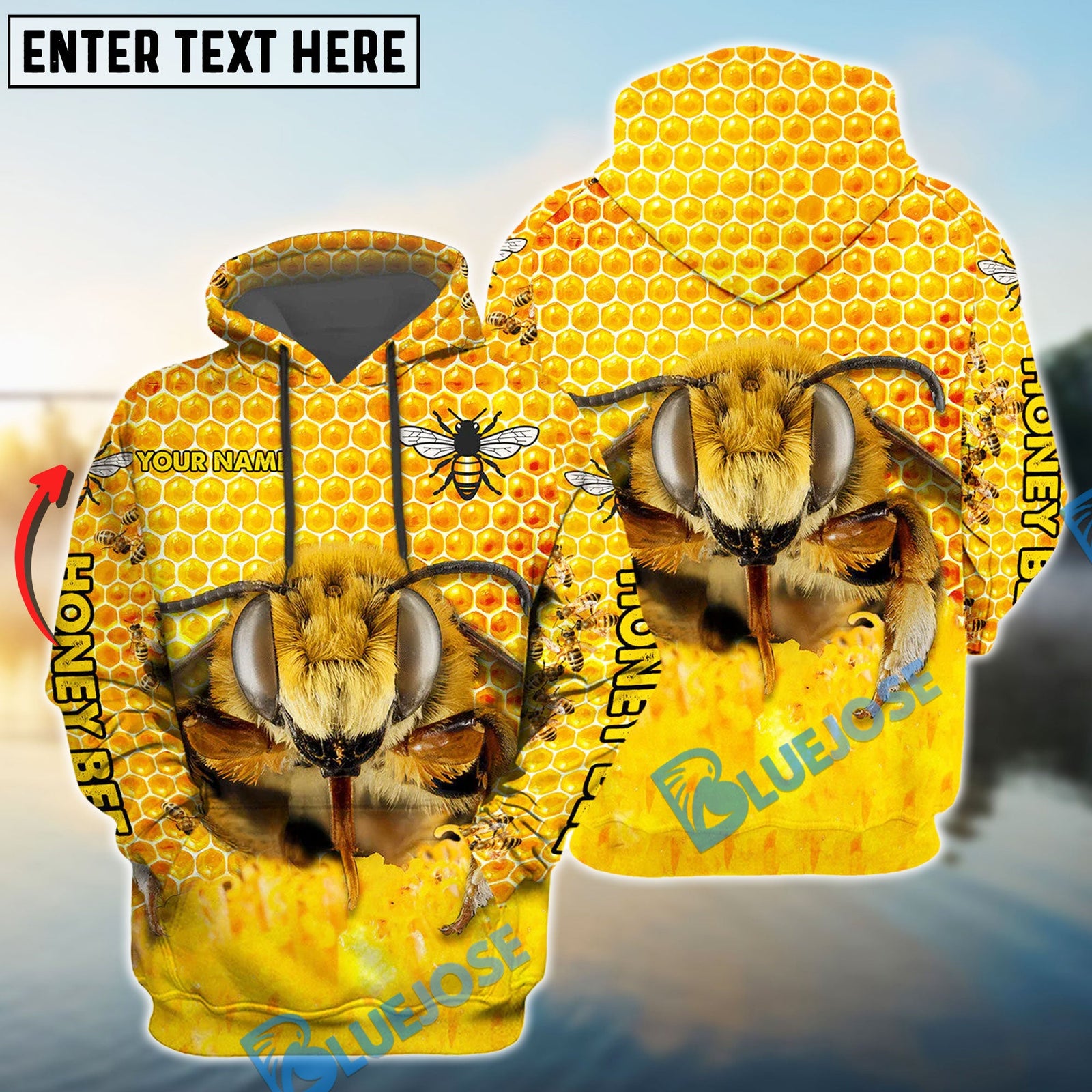 BlueJose Honey Bee 21 Personalized Shirt