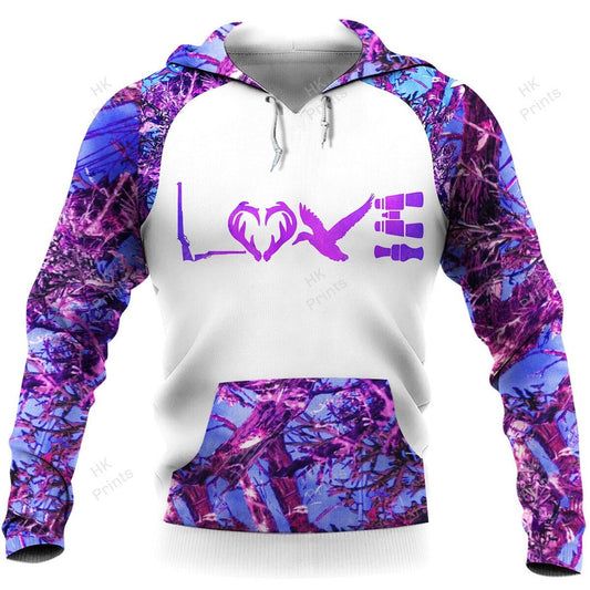 BlueJose Purple Camouflage Country Girl Love Hunting Apparels