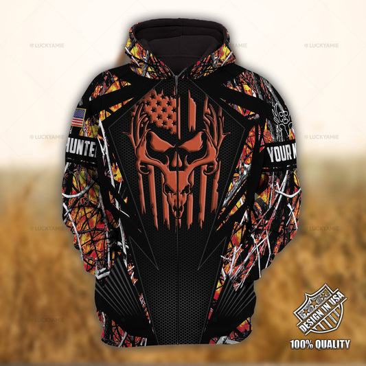 The Special Deer Hunting Hoodie & Zip Hoodie 3D Multicolor Personalized