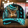 BlueJose Deer Hunting Multicolor Pattern Personalized Cap