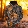 The Premium Couple Deer Hunting Hoodie & Zip Hoodie Multicolor Personalized