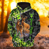 The Premium Couple Deer Hunting Hoodie & Zip Hoodie Multicolor Personalized