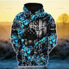 Fest of Armistice Skull Hunting Hoodie & Zip Hoodie Multicolored Camo Personalized