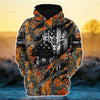 Fest of Armistice Skull Hunting Hoodie & Zip Hoodie Multicolored Camo Personalized