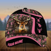 BlueJose Premium Deer Hunting Collab Artist  Multicolor Pattern Personalized Cap