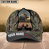 BlueJose Moose Hunting Multicolor Personalized Cap