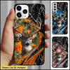 BlueJose Deer Hunting Personalized Name Multicolor Phone Case (6 colors)