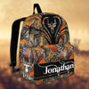 BlueJose Deer Hunting Name State & Flag Personalized Backpack