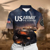 BlueJose Unique U.S.Army Veteran Polo Shirt