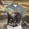 BlueJose Premium Personalised U.S Multiple Service Veteran Polo Shirt