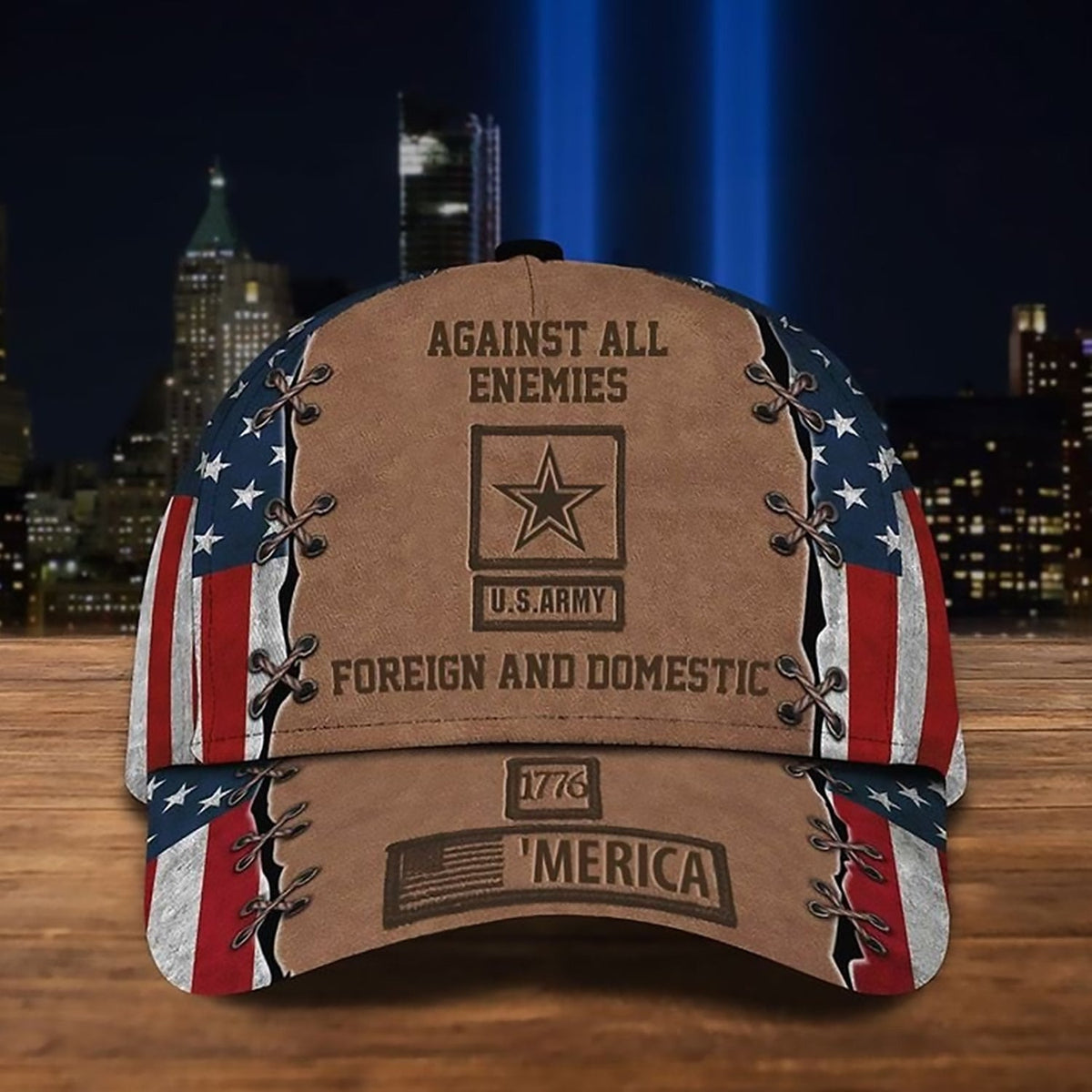 BlueJose Premium Multiple US Military Services Veteran Cap