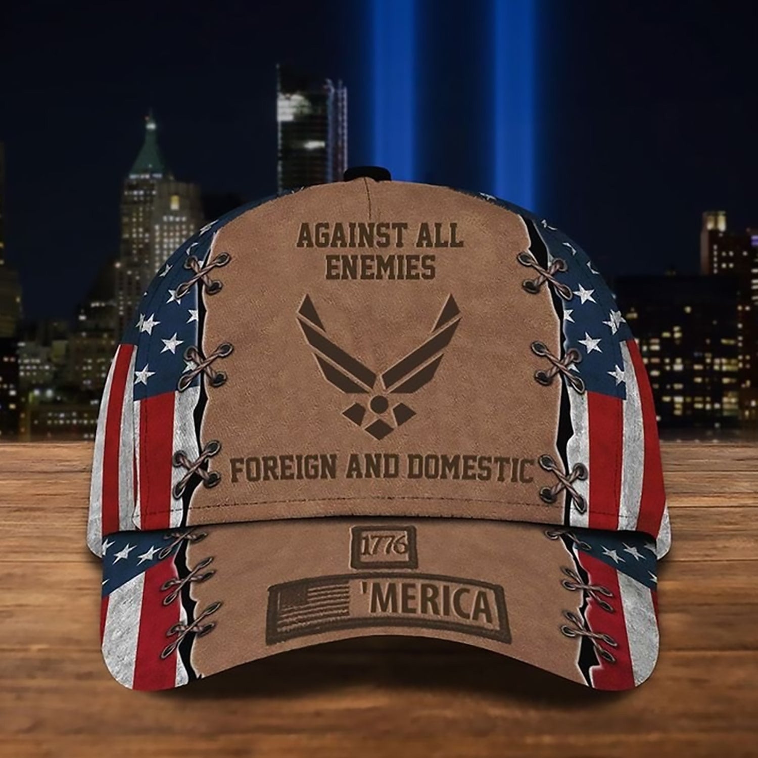 BlueJose Premium Multiple US Military Services Veteran Cap