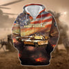 BlueJose Premium U.S. Army Veteran Collection Ziphoodie