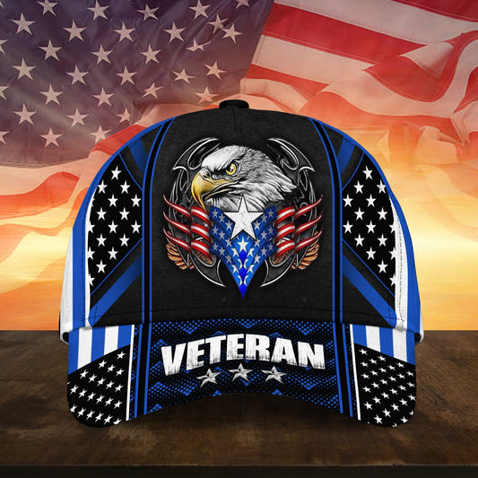 BlueJose Premium Multiple Color Veteran 3D Cap PVC100201