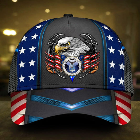BlueJose Premium U.S Multiple Service Veteran 3D Cap PVC080304