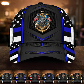 BlueJose Premium U.S Multiple Service Veteran 3D Cap PVC030301