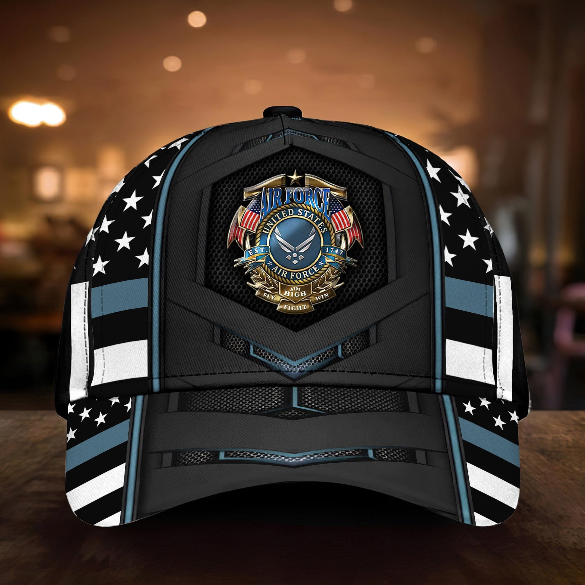 BlueJose Premium U.S Multiple Service Veteran 3D Cap PVC030301