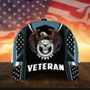 BlueJose Premium U.S Multiple Service Veteran 3D Cap PVC010303