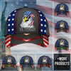 BlueJose Premium Never Underestimate An Old Man US Veteran Cap NPVC070702