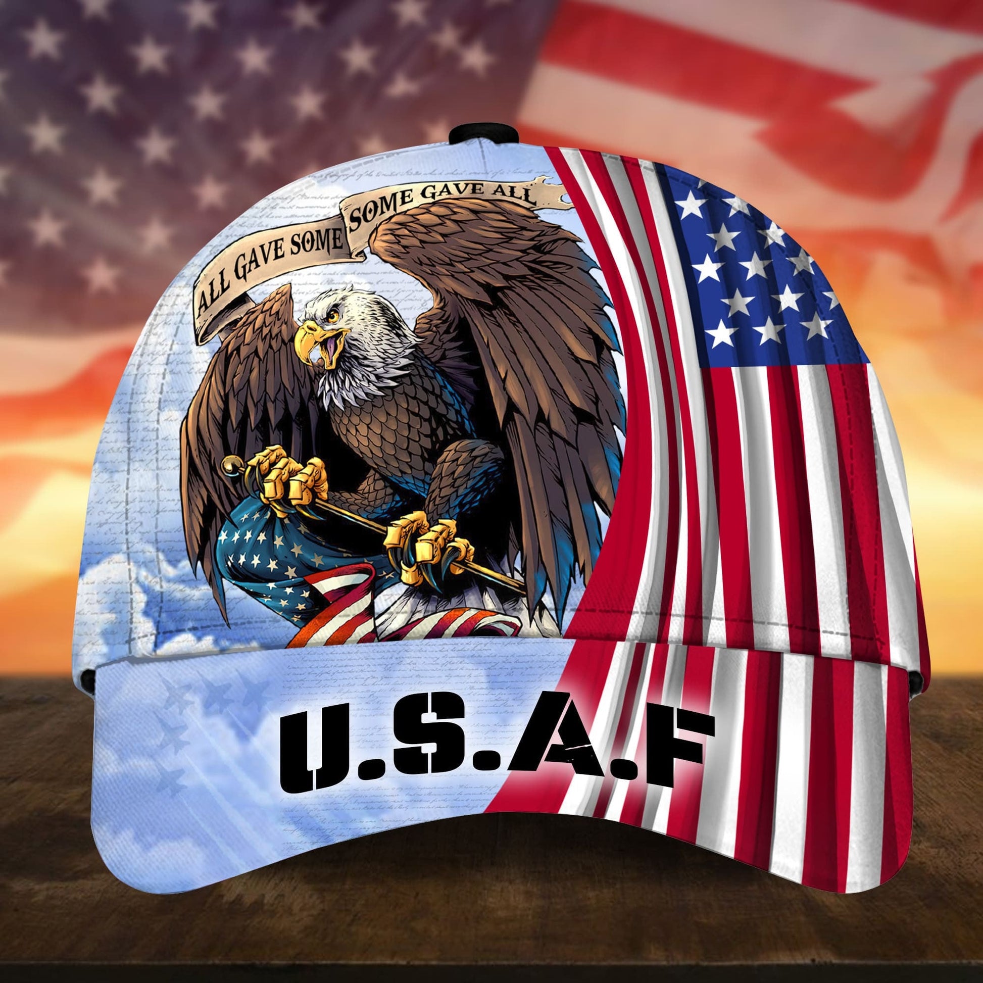 BlueJose Premium Eagle US Veteran Cap NPVC160601