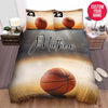 BlueJose Personalized Basketball In The Ground Custom Name Duvet Cover Bedding Set