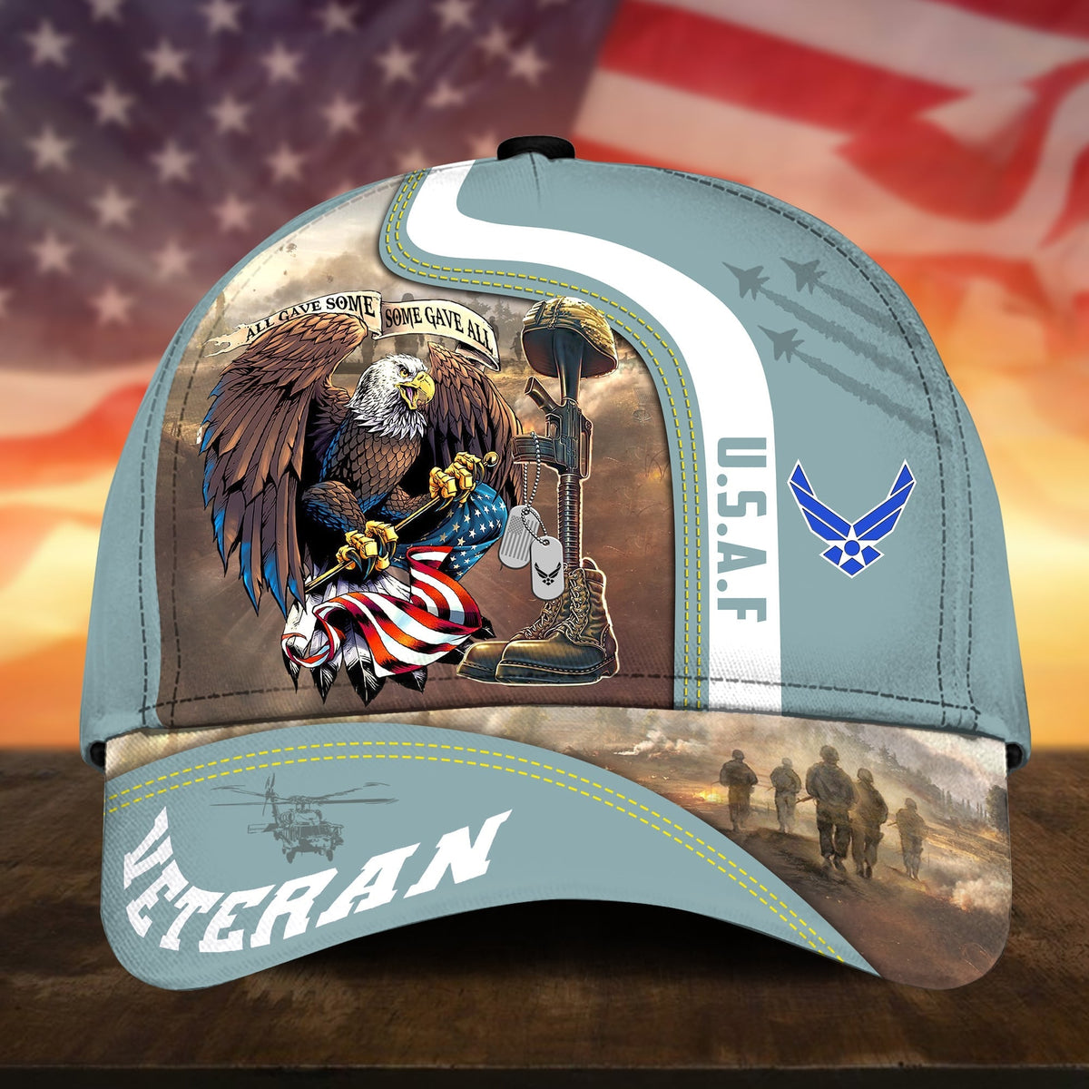 BlueJose Premium All Gave Some Some Gave All US Veteran Cap