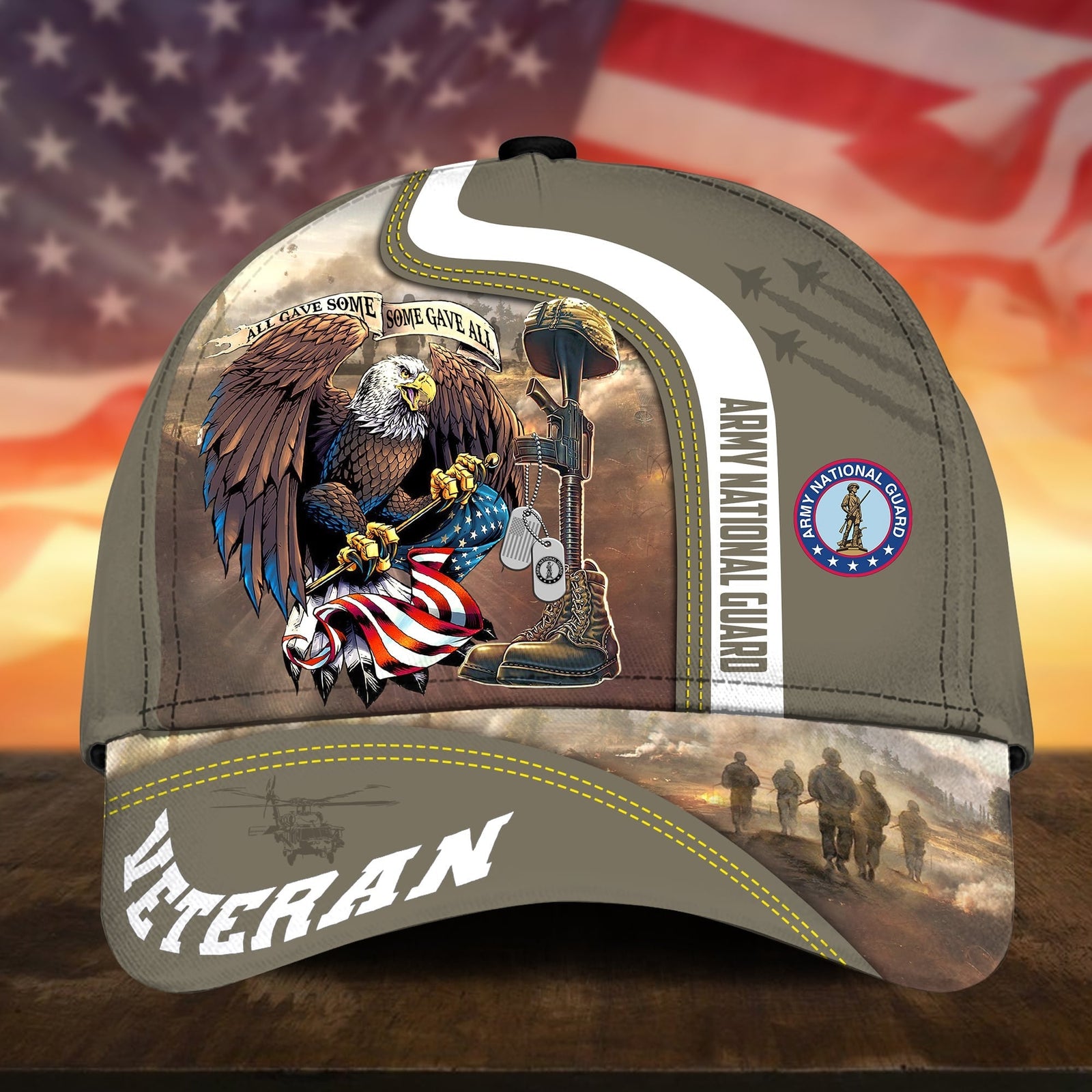 BlueJose Premium All Gave Some Some Gave All US Veteran Cap