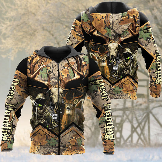 BlueJose Deer Hunting Unisex Hoodie