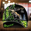 BlueJose Loralle Moose Hunting Multicolor Personalized Cap