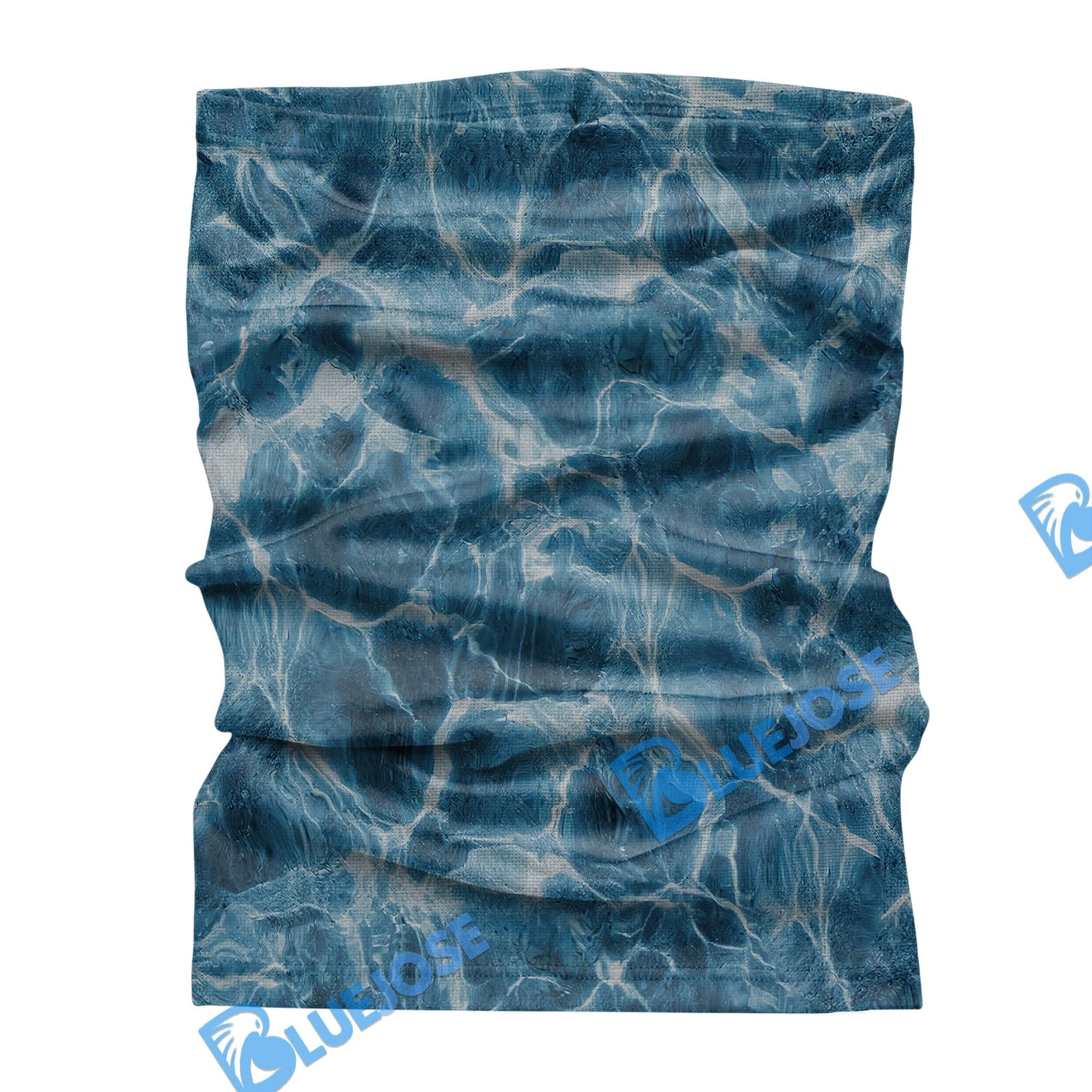 BlueJose Blue Wave Neck Gaiter