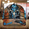 BlueJose Skull Deer Hunting Steel Pattern Personalized Cap