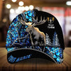 BlueJose Loralle Moose Hunting Personalized Cap