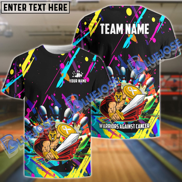 BlueJose Warriors Bowling Shirt for Rachael Sattler Byrd