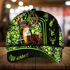 BlueJose Beautiful Deer Hunting Camo Personalized Cap 3D