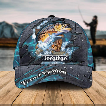 BlueJose  Personalized Fishing Blue Cap