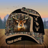 BlueJose Premium Deer Hunting Collab Artist  Multicolor Pattern Personalized Cap