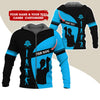BlueJose Darts Player Personalized Name, Team Name Zipper Hoodie Hoodie