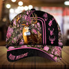 BlueJose Beautiful Deer Hunting Camo Personalized Cap 3D