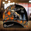 BlueJose Loralle Moose Hunting Multicolor Personalized Cap