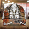 BlueJose Skull Deer Hunting Steel Pattern Personalized Cap