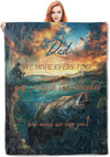 BlueJose Love My Dad Fishing Blanket