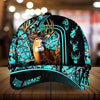 BlueJose Beautiful Deer Hunting Camo Personalized Cap 3D