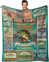 BlueJose Gone Fishing There Aren't Many Things I Love More Than Fishing Blanket