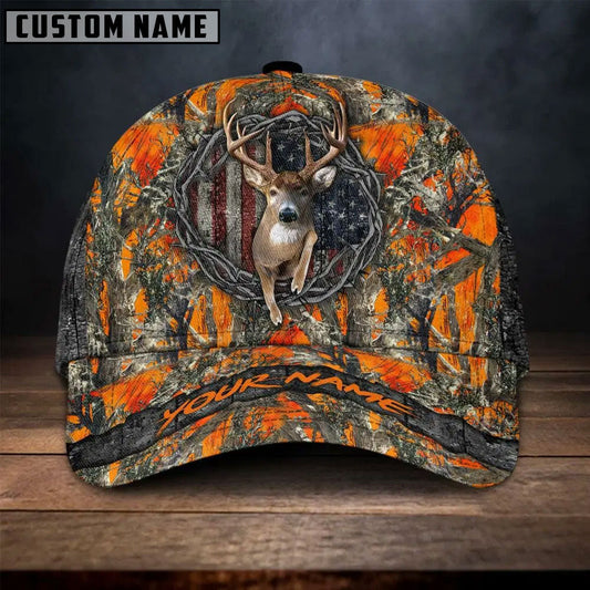 BlueJose Awesome  Deer Hunting Personalized Cap