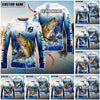 Bluejose Fishing Freshwater Strike Legend Custom Name & Team Name 3D Shirts (12 Breeds)