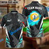 BlueJose Billiards Ball 9 Dream Tournament Personalized Name, Team Name Shirt (6 Colors)