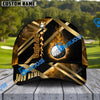 BlueJose Golf Metal and Fire Personalized Name Cap ( 4 Colors )